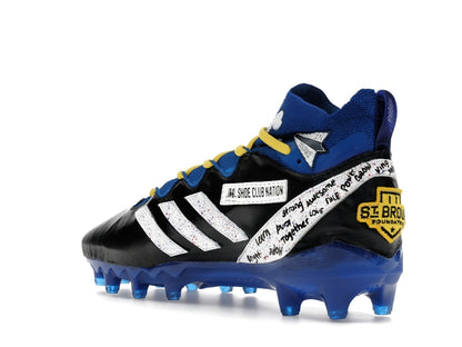 Amon-Ra St. Brown "My Cause My Cleats" Game-Worn, Signed Cleats & Jersey Bundle (Size 12)
