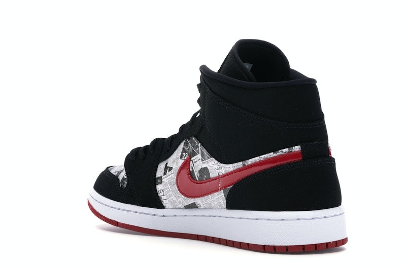 Jordan 1 Mid Newspaper Air Times