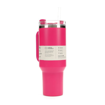 Stanley Flowstate Quencher 40oz Tumbler Camelia
