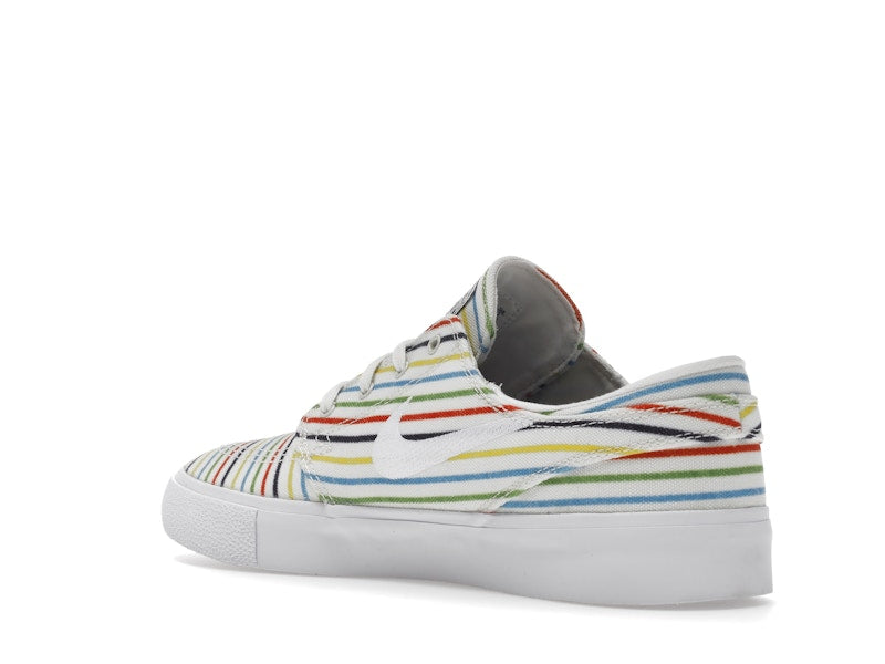 Nike SB Zoom Stefan Janoski Canvas Multi-Color Pinstripes