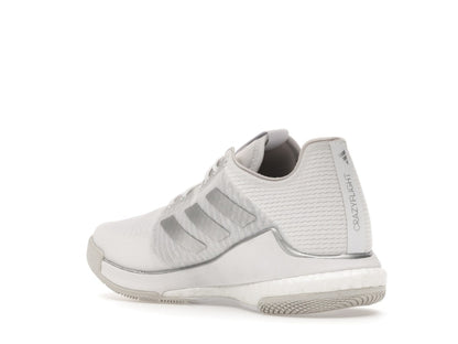 adidas Crazyflight Volleyball Cloud White Silver Metallic Grey One (Women's)
