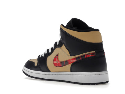 Air Jordan 1 Mid Tartan Swoosh