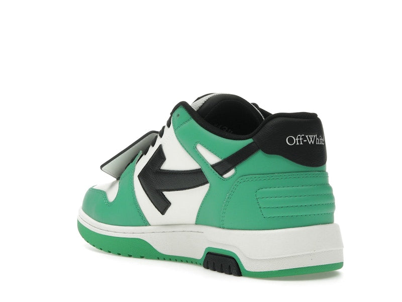 OFF-WHITE Out Of Office "OOO" Low Tops Green Black