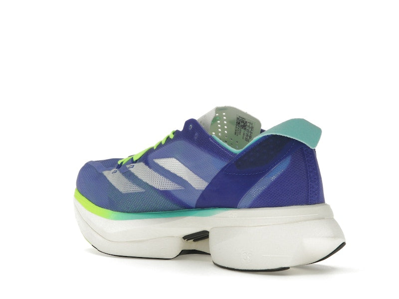 adidas Adizero Adios Pro 3 Cobalt Blue Zero Metalic Lucid Lemon