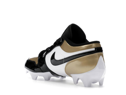 Jordan 1 Low TD Cleat Patent Gold Toe