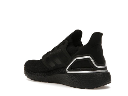adidas Ultra Boost 20 Core Black Silver Metallic