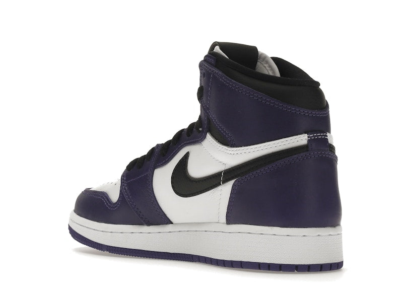 Jordan 1 Retro High Court Purple White (GS)