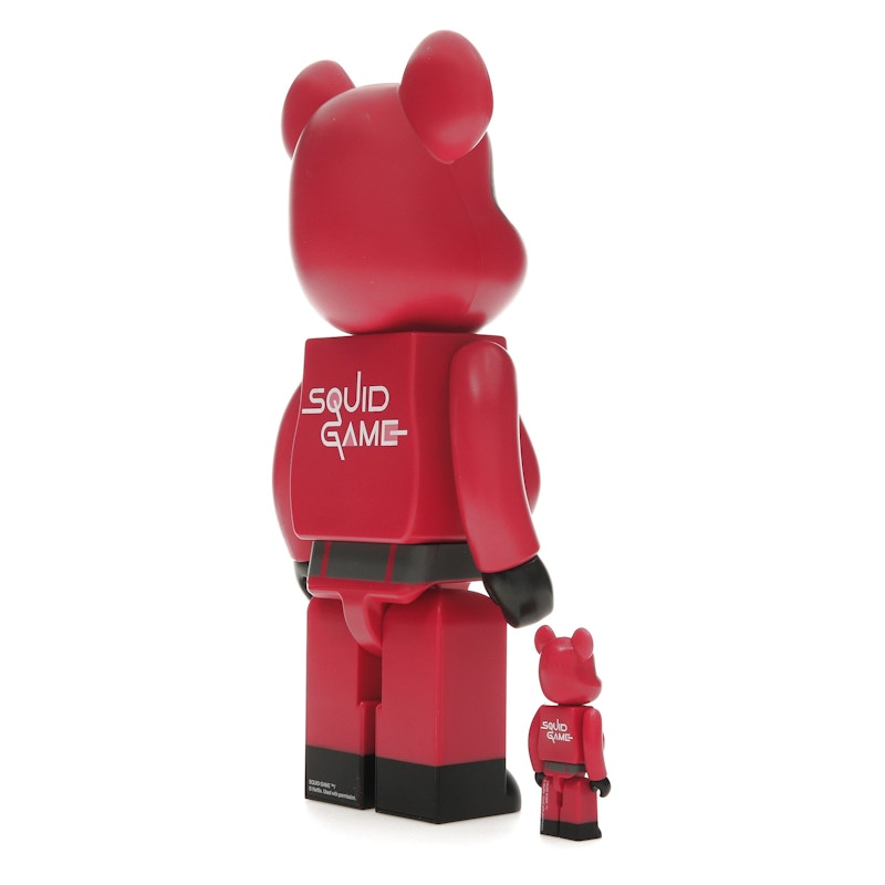 Bearbrick x Squid Game Guard (Triangle) 100% & 400% Set