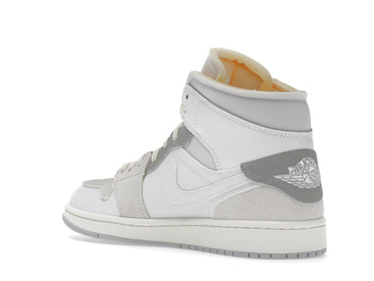 Jordan 1 Mid SE Craft Inside Out White Grey