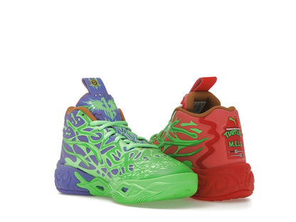 Puma LaMelo Ball MB.04 Teenage Mutant Ninja Turtles Raphael and Donatello (GS)