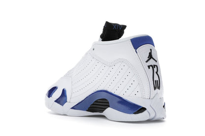 Jordan 14 Retro White Hyper Royal (PS)