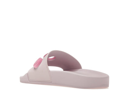 Burberry Logo Graphic Rubber Slide Pale Candy Pink (Women's)