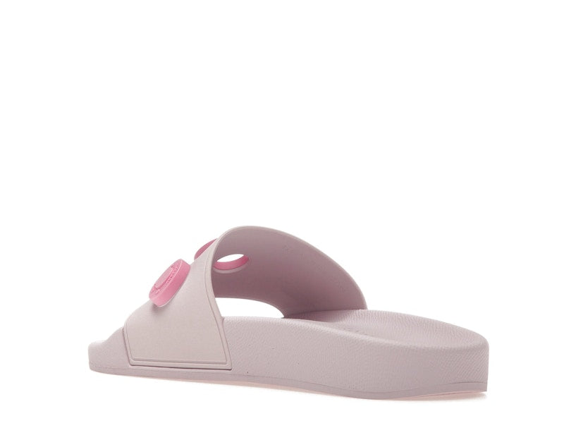 Burberry Logo Graphic Rubber Slide Pale Candy Pink (Women's)