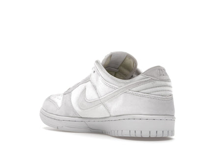 Nike Dunk Low Dover Street Market Triple White Velvet