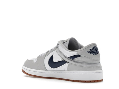 Jordan 1 Low EasyOn White Neutral Grey Gum Midnight Navy