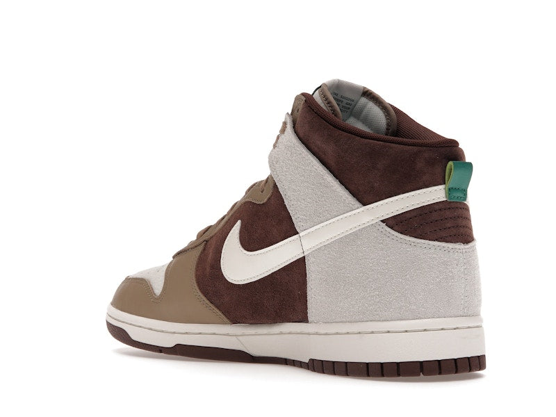 Nike Dunk High Light Chocolate