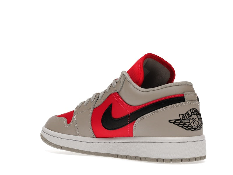 Jordan 1 Retro Low Light Iron Ore Siren Red (Women's)
