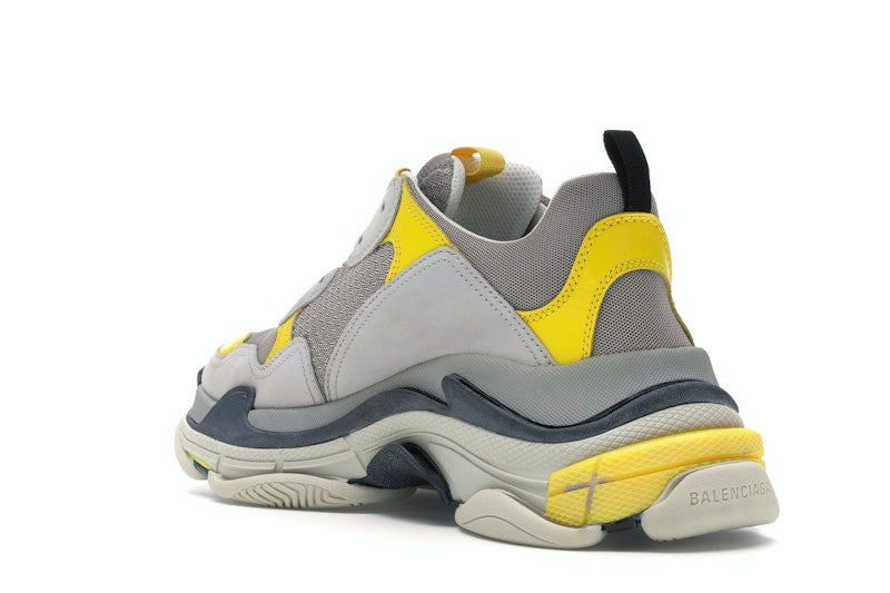 Balenciaga Triple S Grey Yellow Black