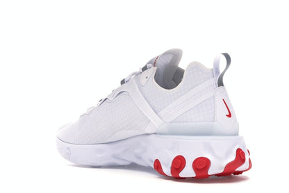 Nike React Element 55 White Red
