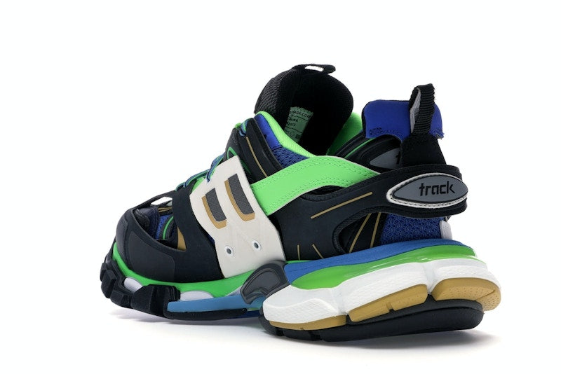 Balenciaga Track Green White Blue