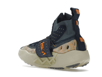 Nike ISPA Sense Flyknit Mineral Slate Magma Orange