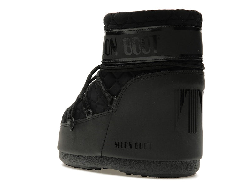 Moon Boot Icon Quilt Low Boot Sigma Black