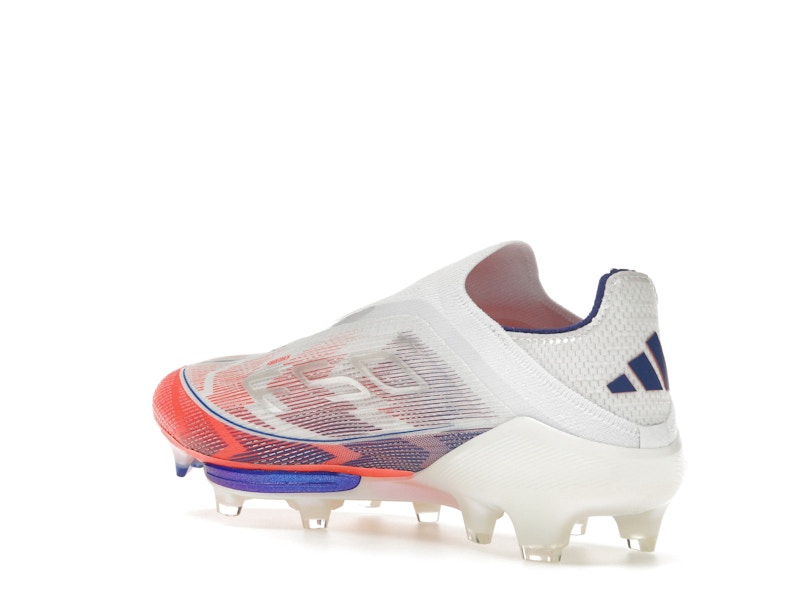 adidas F50+ Elite Laceless FG Cloud White Solar Red