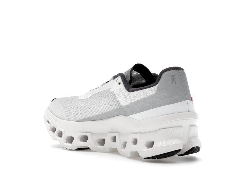 On Running Cloudmonster White Black (Women's)