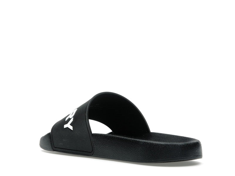 Burberry Logo Slides Black Optic White