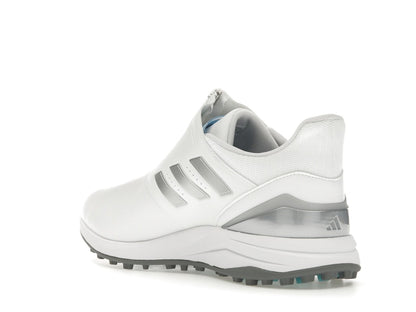 adidas Solarmotion BOA 24 Spikeless Golf Cloud White Silver Metallic Blue Burst