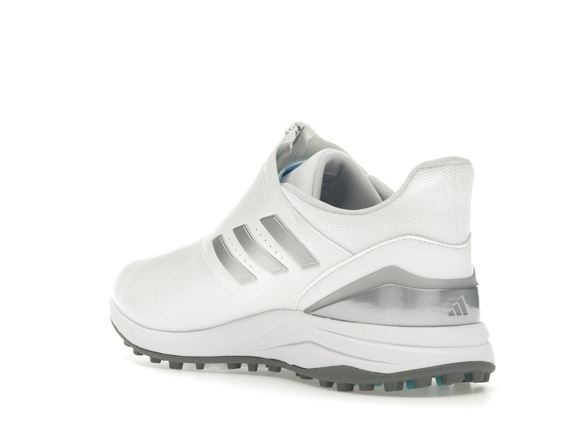 adidas Solarmotion BOA 24 Spikeless Golf Cloud White Silver Metallic Blue Burst