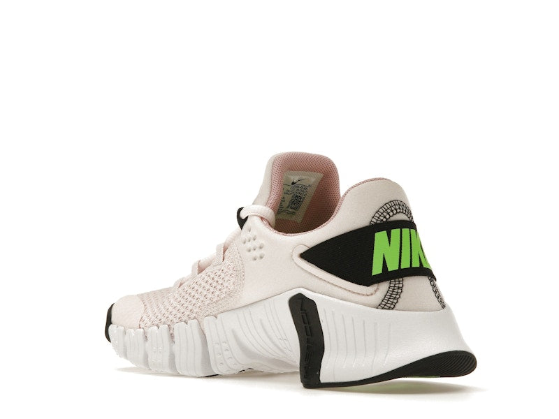 Nike Free Metcon 4 Light Soft Pink White Black Green Strike (Women's)