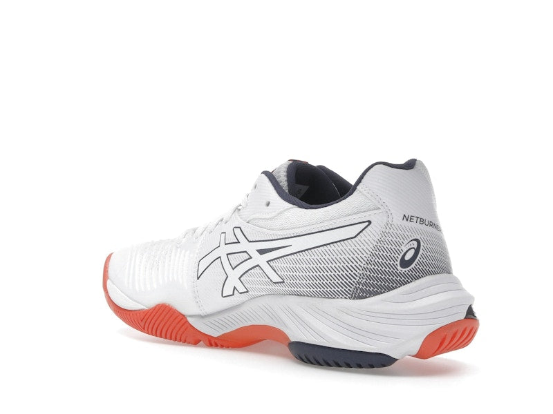 ASICS Netburner Ballistic FF 3 White Indigo Fog