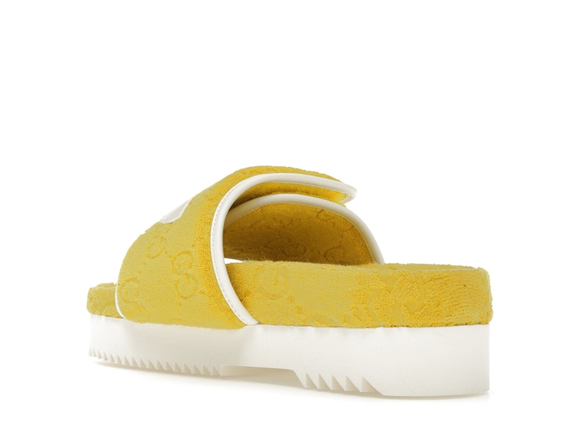 adidas x Gucci GG Platform Sandal Yellow (Women's)