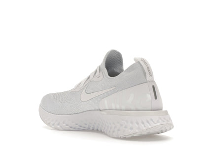 Nike Epic React Flyknit True White