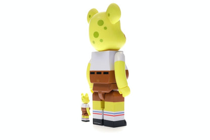 Bearbrick Spongebob 100% & 400% Set Yellow