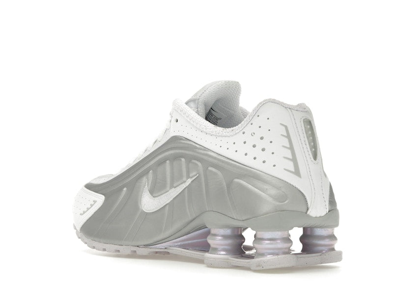 Nike Shox R4 White Metallic Platinum Barely Grape (Women's)