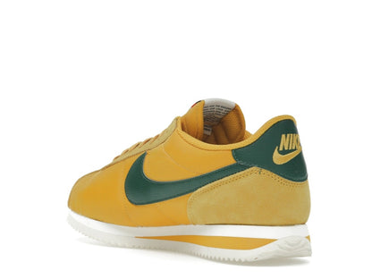 Nike Cortez Textile Yellow Ochre Gorge Green (Women's)