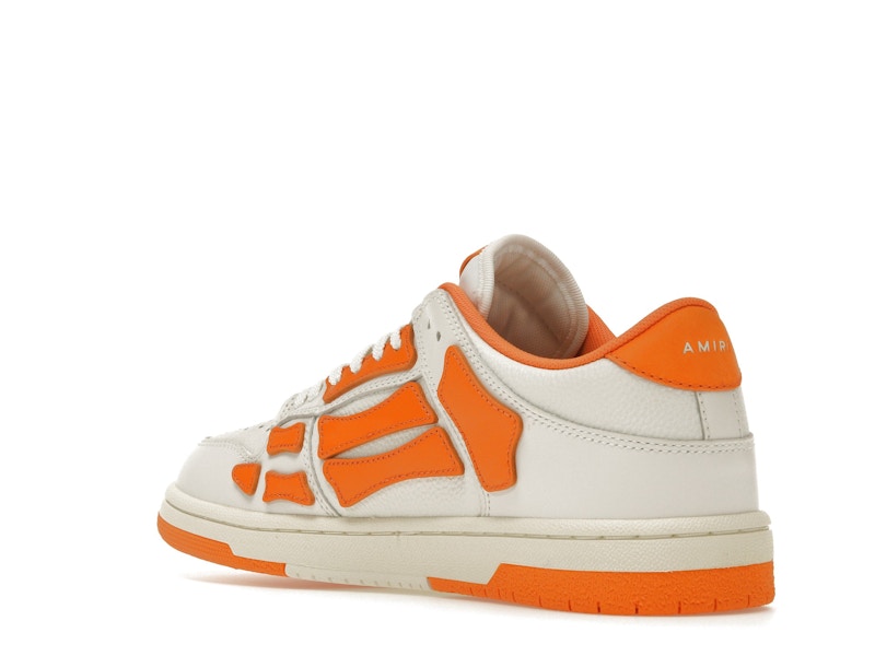 AMIRI Skel Top Low White Orange
