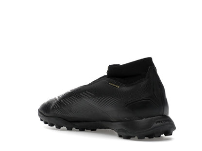 adidas Predator League Laceless Turf Core Black Carbon Gold Metallic