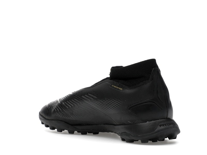 adidas Predator League Laceless Turf Core Black Carbon Gold Metallic