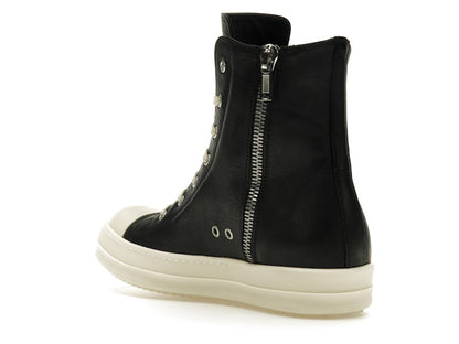 Rick Owens Lido High Sneaks Black Milk