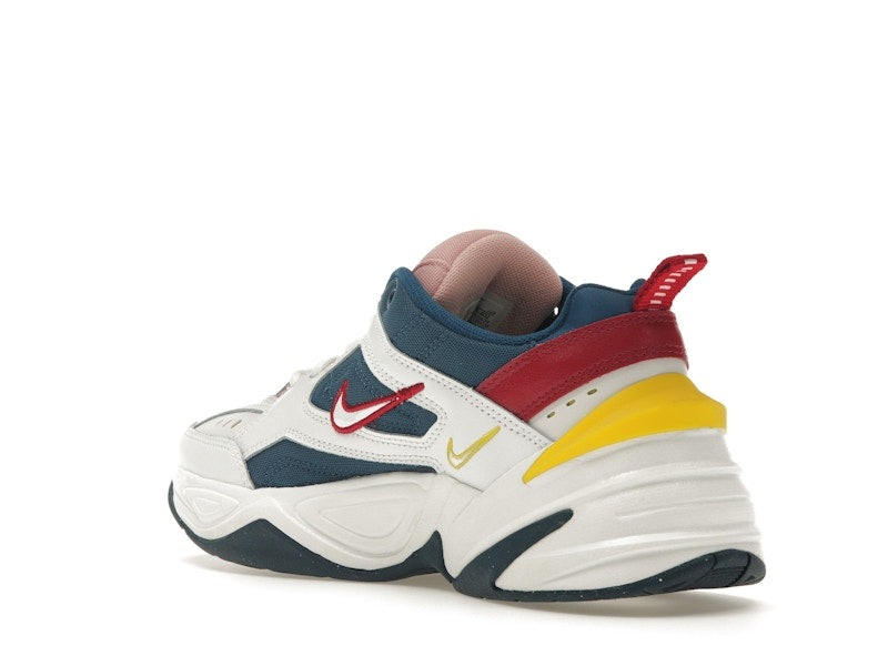 Nike M2K Tekno Blue Force Summit White Chrome Yellow (Women's)