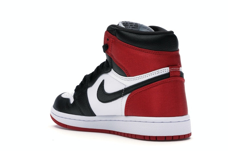 Jordan 1 Retro High Satin Black Toe (Women's)