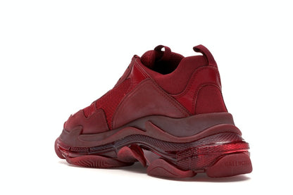 Balenciaga Triple S Burgundy Red
