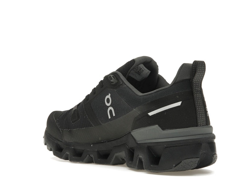 On Running Cloudwander Waterproof Black Eclipse