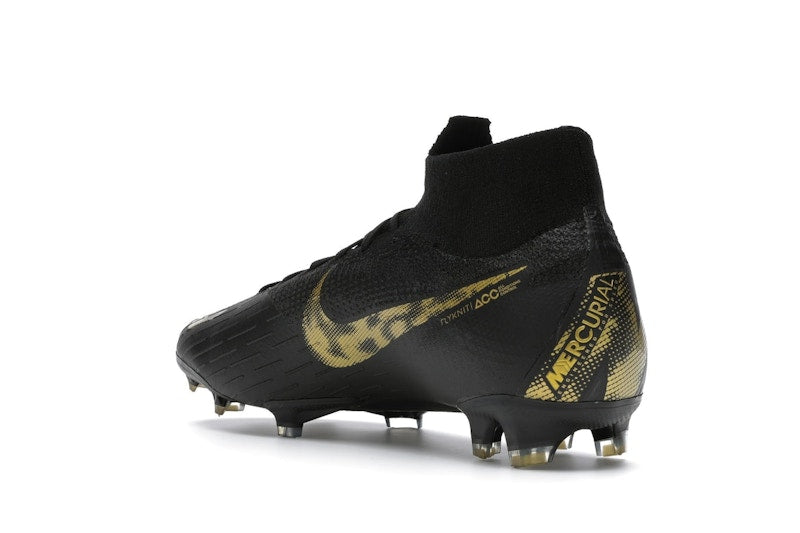 Nike Mercurial Superfly 6 Elite FG Black Metallic Gold