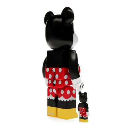 Bearbrick x Disney Minnie Mouse 100% & 400% Set