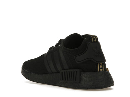 adidas NMD R1 Triple Black Gold Metallic (Women's)