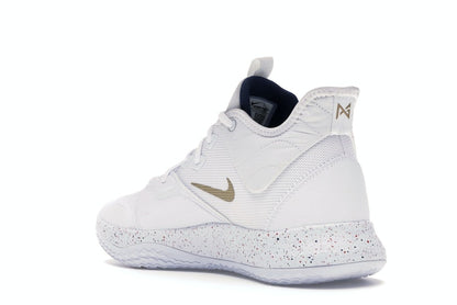 Nike PG 3 White Gold Navy